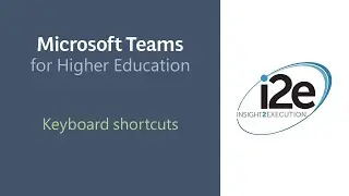 Keyboard Shortcuts in Microsoft Teams