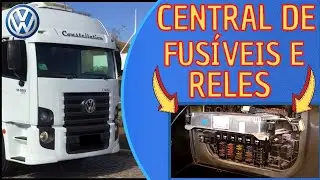 Fuziveis e relés da central elétrica  - Volkswagen Constellation 17-250