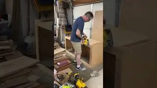 Just destructing an old workbench. Nothing to see here.