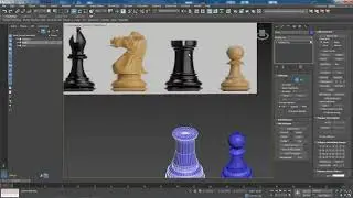 3DS MAX Chess Project - Video Three Modelling the Rook