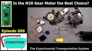 E005 Motor selection for the Autonomous Robot used in the ZoomTown Experiment
