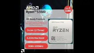 TESTE AMD RYZEN 5 5500 JOGOS: SPIDER-MAN, RDR2, GOD OF WAR, CSGO + RX6600 51RISC 8GDDR6 (2022)