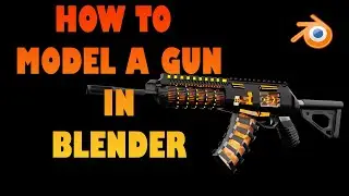 MODELIING A GUN FROM CALL OF DUTY MOBILE IN BLENDER 2.93