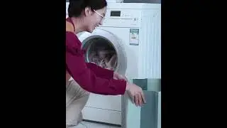 Складная корзина для белья в ванную комнату