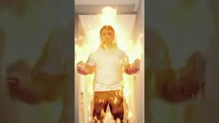 Human Torch VFX Edit | Fire Man Edit # shorts