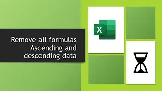 Sort Ascending and sort descending | excel | Hindi/Urdu