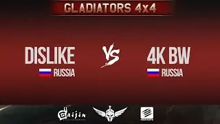 Гладиаторы DISLIKE Russia - 4K BW  Russia РБ