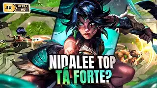 NIDALEE AD TOP IS SO BROKE! | LOL WILD RIFT