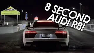 TITAN AUDI R8 RUNS 8.62 ON STOCK WHEELS!
