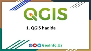 1. QGIS dasturi haqida | QGIS (3.32) #gis #qgis #qgistutorials