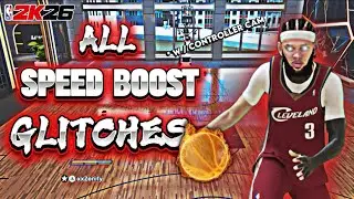How To Do Every SPEED BOOST GLITCH IN NBA 2K26! BEST GUARD DRIBBLE MOVES 2K26! FASTEST SIGS 2K26!