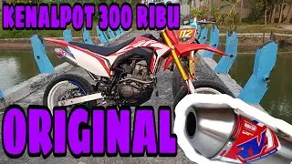 kenalpot 300 ribu tapi ori ??  #crf150