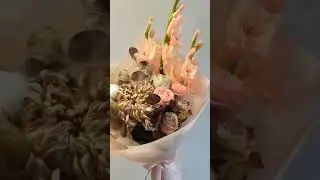 Букет с гладиолусом #shorts