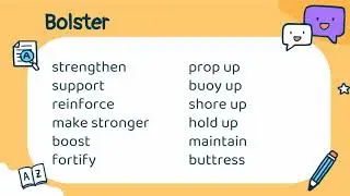 Daily Dose of Vocabulary (Most Common English Words) - Bolster
