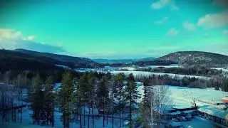 Epic Winter Drone Flight Over Frozen Norwegian Paradise #Nome #Telemark