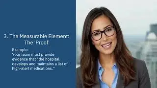 The 3 Secrets to JCI Accreditation: Standards, Policies & Measurable Elements