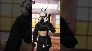 Cyberpunk girl action figure by VeryCool