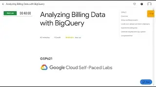 Analyzing Billing Data with BigQuery