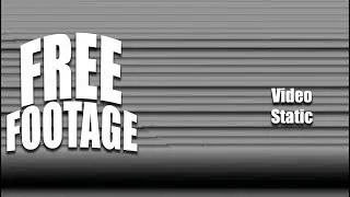 Copyright free Stock footage VHS Video Static