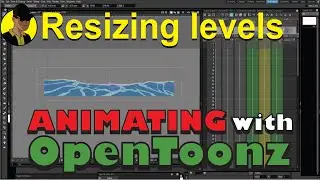 Resizing layers in OpenToonz - an OpenToonz tutorial from the 