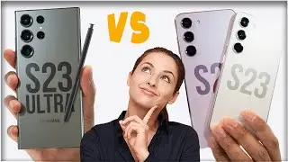 Samsung Galaxy S23 Ultra vs Samsung Galaxy S23: Cameras Compared Full Video