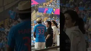 Sachin Tendulakar, Neeta Ambani, Hardik Pandya at Wankhede