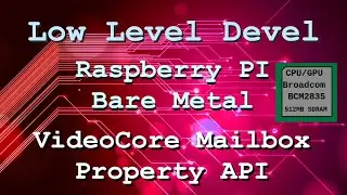 Raspberry Pi Bare Metal Tutorial - Part 13 (VideoCore Mailbox)