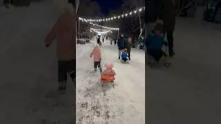 Прогулки по ночному городу #зимнеенастроение #просмотры #shorts #прикол #веселая