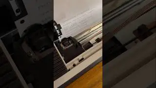 Playing “The Count” an 80s text adventure game for the Commodore VIC20 using a dot matrix printer