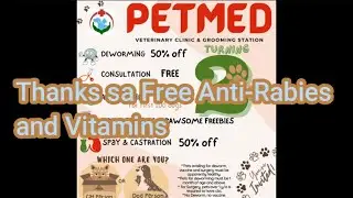 PETMED VET CLINIC & GROOMING STATION FREE ANTI-RABIES