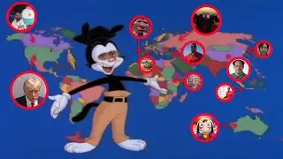 Yakko's World But Memes Are Played From Different Countries