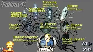 Fallout 4: Рад Пауки ☢ Новые Монстры Содружества ☠