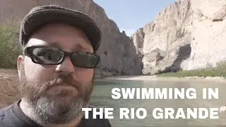 Swimming in the Rio Gande