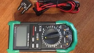 МУЛЬТИМЕТР МАСТЕЧ MS8265 и щупы для мультиметра