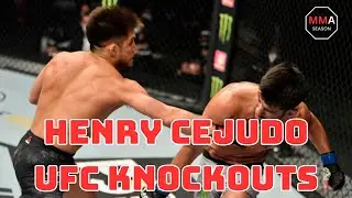 Henry Cejudo UFC Knockouts - #ufc #ufc298 #henrycejudo #fightnight #mma #highlights #flyweight