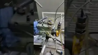 Обкатка на стенде ТНВД Лукас Lucas c экскаватора-погрузчика jcb4cx. Двигатель Perkins.