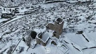 Gósol Nevat. Diumenge 10/3/2024 a vista de dron