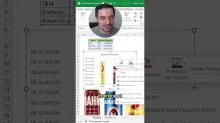 Crie um gráfico e surpreenda!!! 🤩 #excel #excelbr