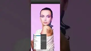 Make tatoo in Photoshop #shorts