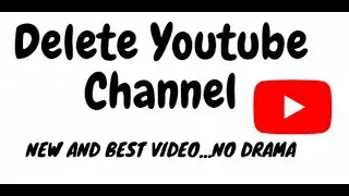 How to Delete youtube channel 2024 | delete youtube channel | Delete youtube channel | YT Delete
