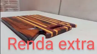 RENDA EXTRA com marcenaria, peça simples de fazer #marcenaria #diy