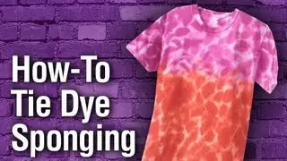 Tulip Tie-Dye Sponging Technique How To