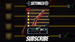 SETTINGS ⚙️ SAMSUNG A54 📲 + DPI ⚡️ HIGHLIGHTS - FREE FIRE 🎭