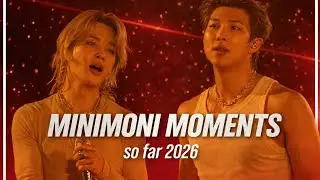 BTS MINIMONI MOMENTS 2026 (Arirang concert, interviews) Jimin/Namjoon