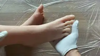 雅婷仿真足模初体验，很赞！