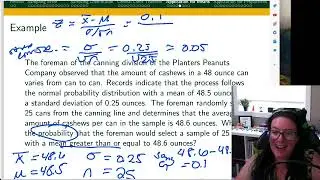 Application of Central Limit Theorem to Means