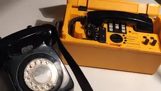 Practical onstage old BT rotary phone /telephone ringer UK. #DIY #PROPS #STAGE