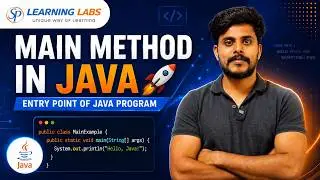 Main Method in Java 🚀 | Entry Point of Java Program
