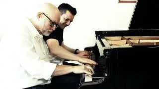 4-hand BOOGIE WOOGIE PIANO Improvisation | Matthias Schlechter & Alex Meisen