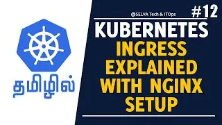 Kubernetes in Tamil 12 - Kubernetes Ingress Explained with Examples | Nginx Ingress Controller Setup